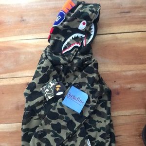 Camo bape hoodie